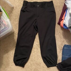 Black Equestrian Riding Pants